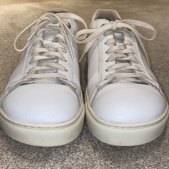 Birkenstock Bend Low White Leather Sneakers Euro 39 / US 8-8.5 - Picture 3 of 9